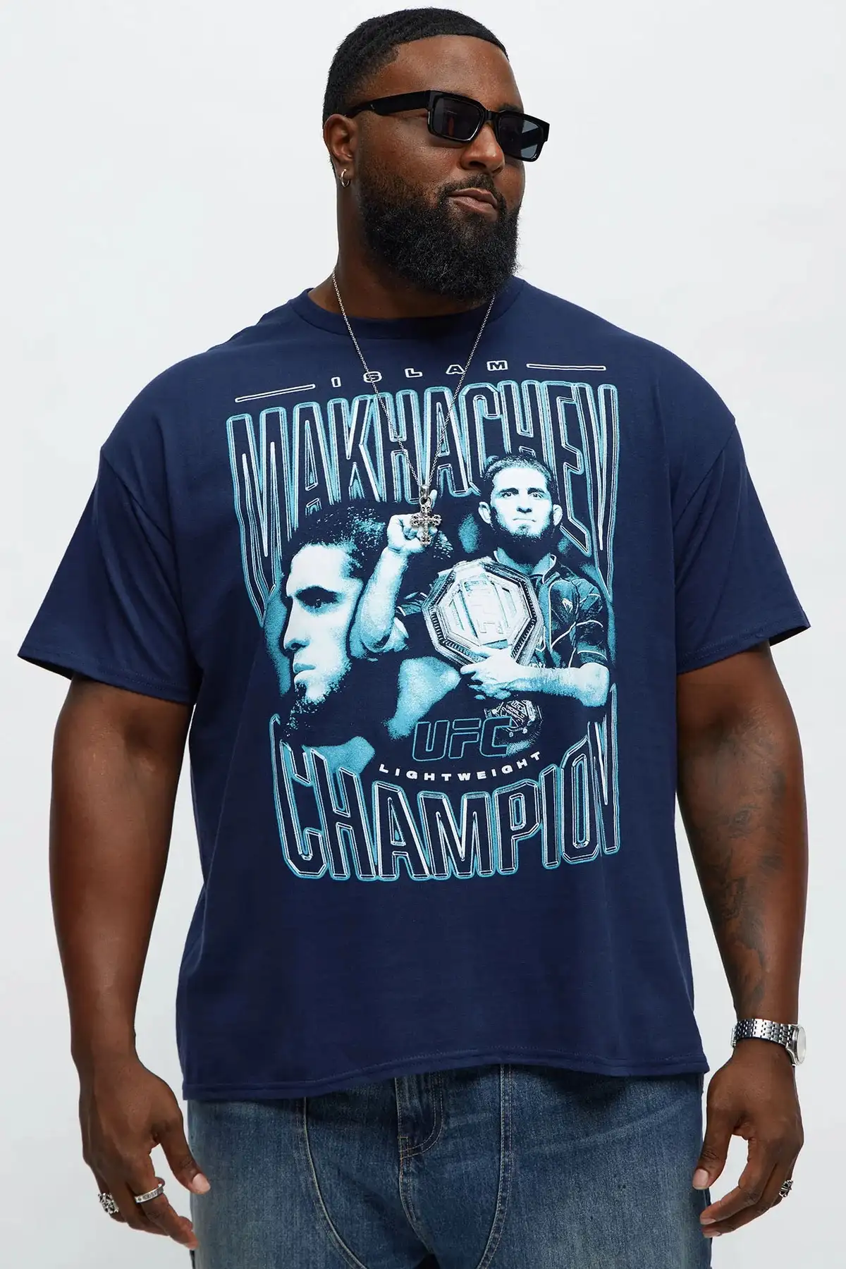 UFC Islam Makhachev Tshirt- Size Xxl