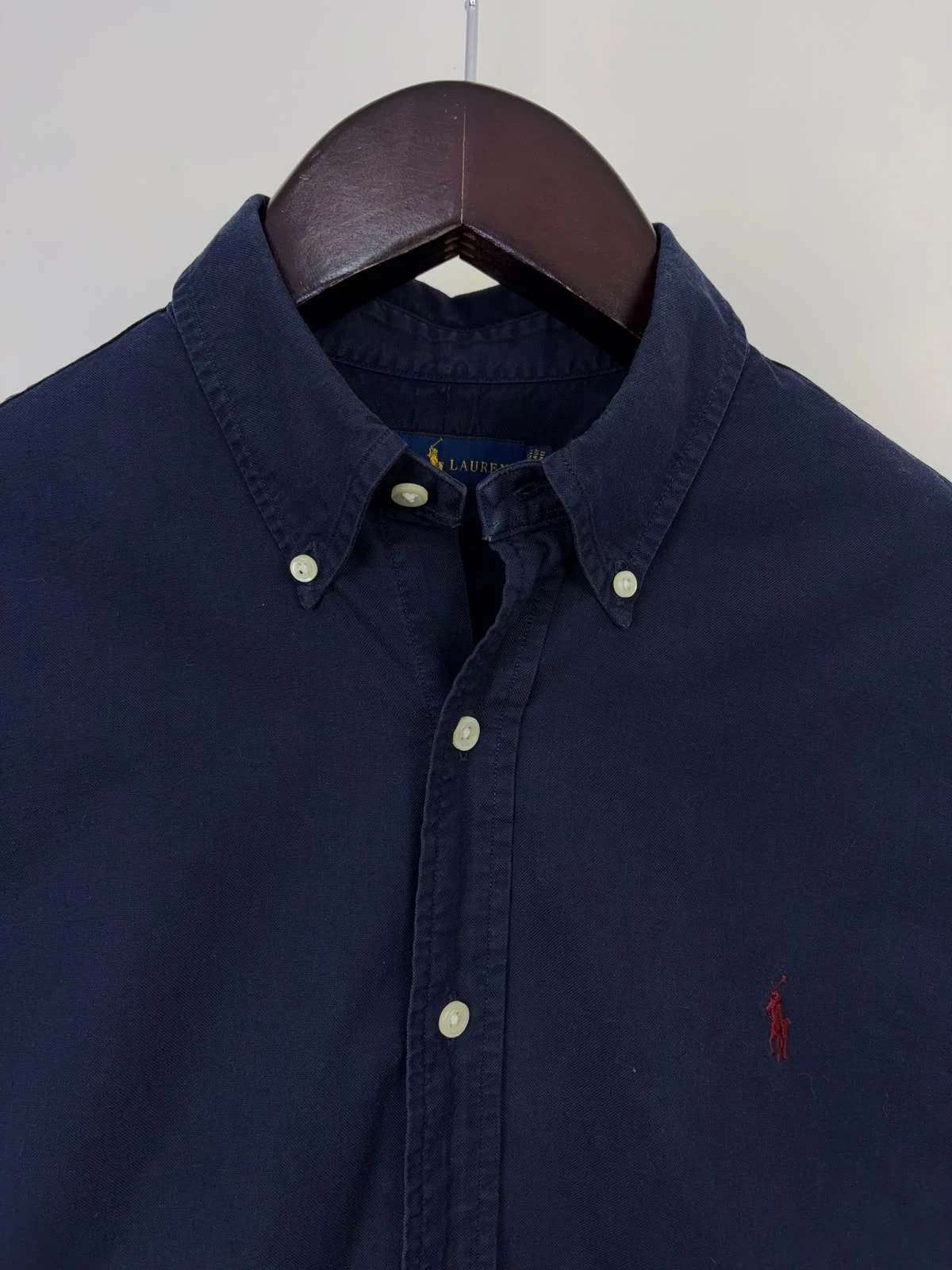 RALPH LAUREN NAVY TWILL SHIRT 4