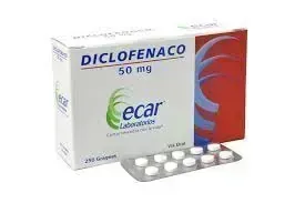 DICLOFENACO 50 MG X 250 TAB ECAR