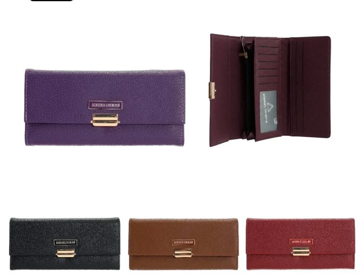 BILLETERA AGARRATE CATALINA FICHERO RFID PU