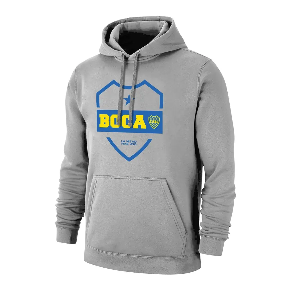 POLERA CON CAPUCHA DE BOCA