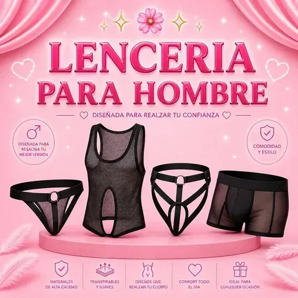 LENCERIA PARA HOMBRE
