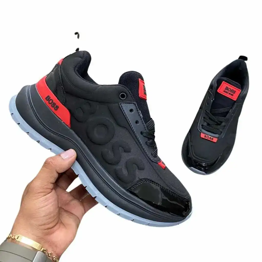 HUGO BOSS NEGRO ROJO  2