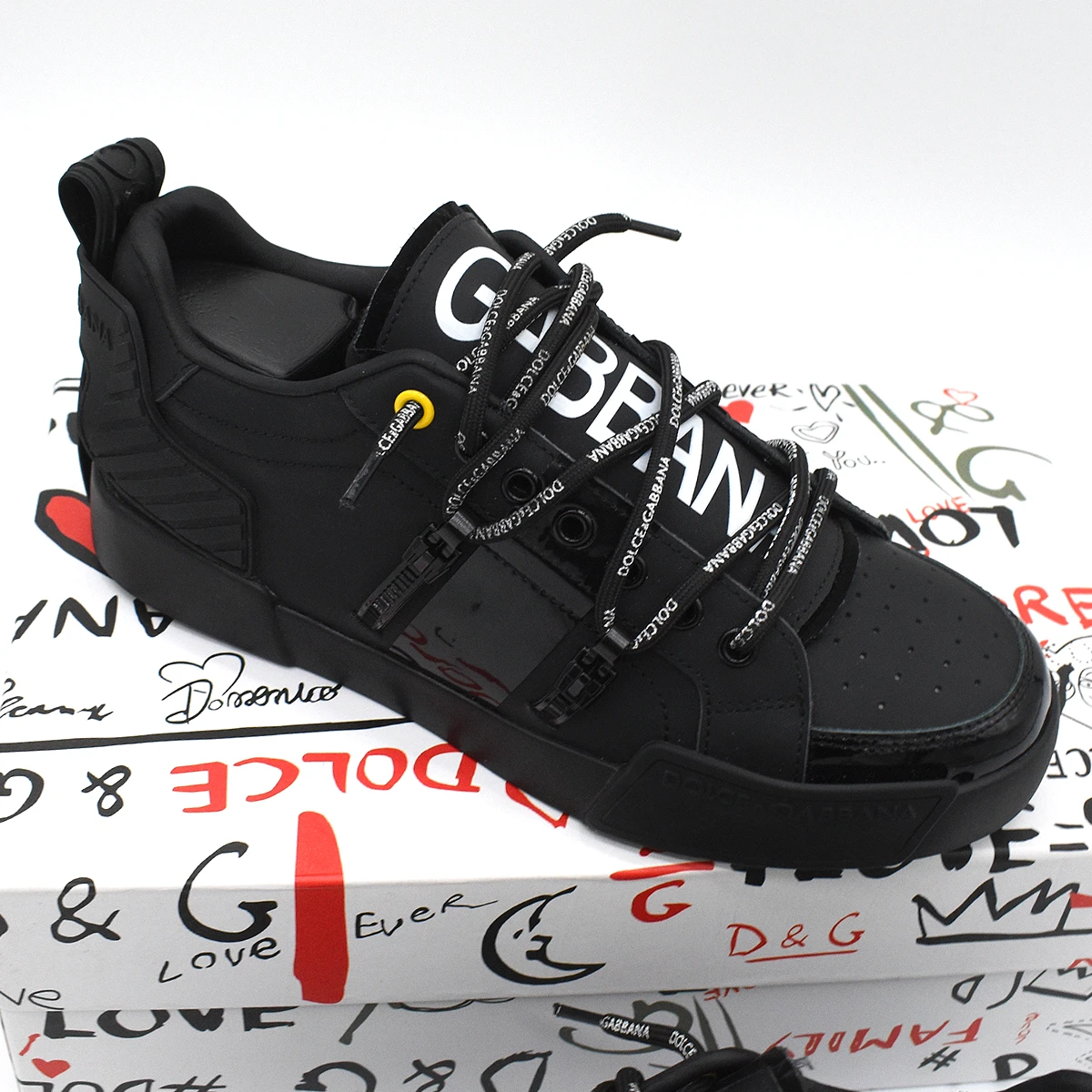 Dolce & Gabbana Portofino Correa Negro 7