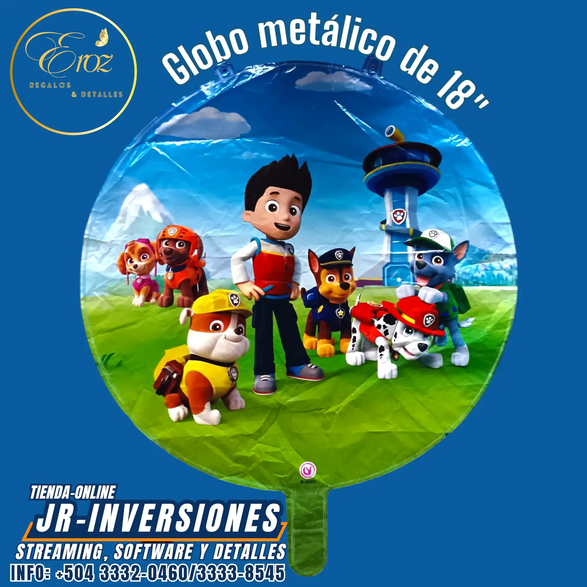 GLOBOS METALIZADOS 18" 6