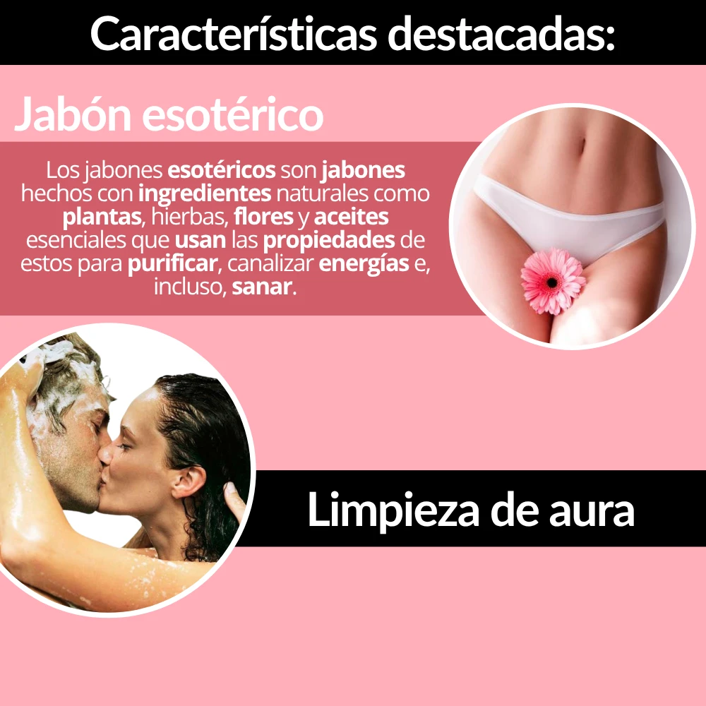 Jabón esotérico limpieza de aura  3