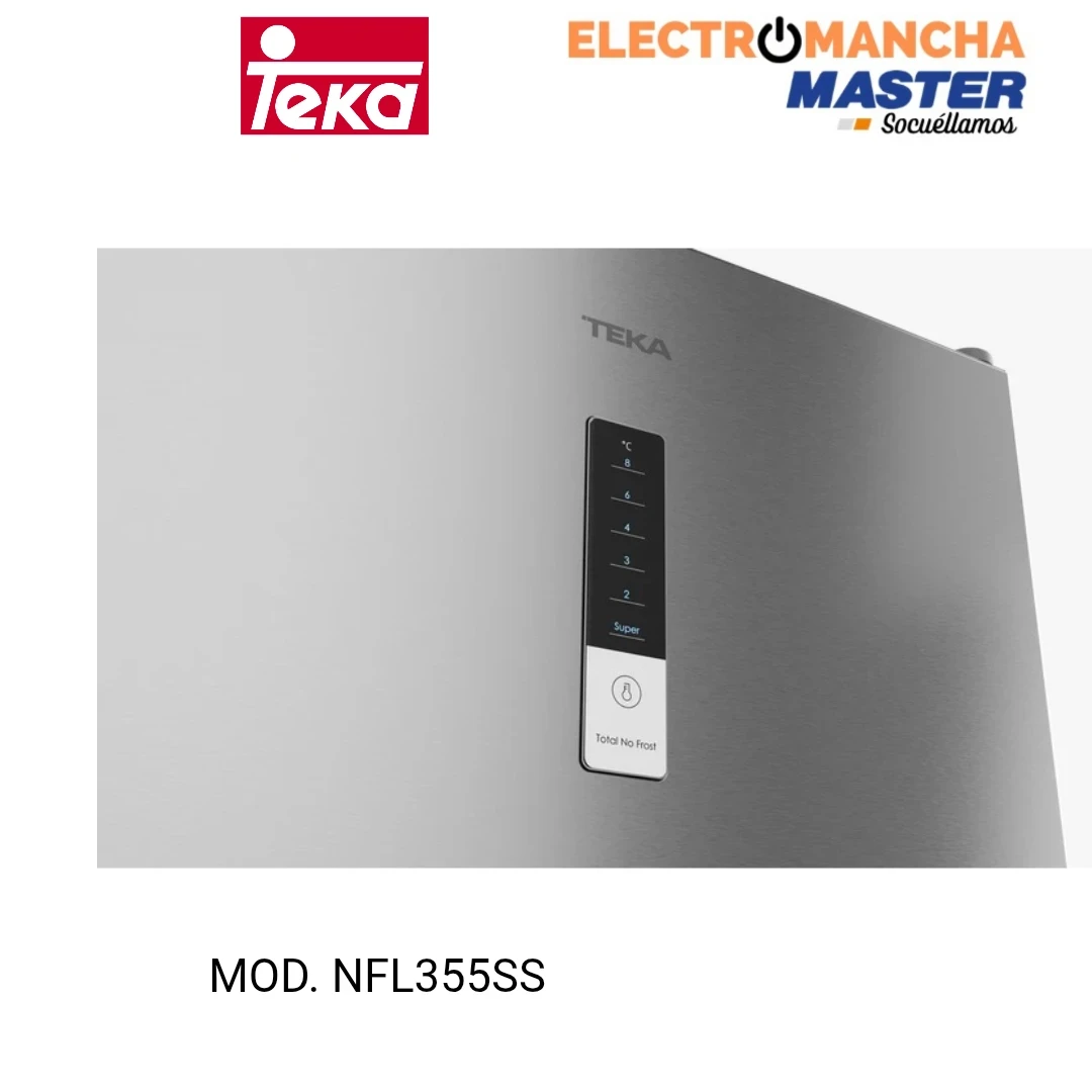 FRIGO COMBI TEKA NFL355SS INOX 1,88*60 E 3