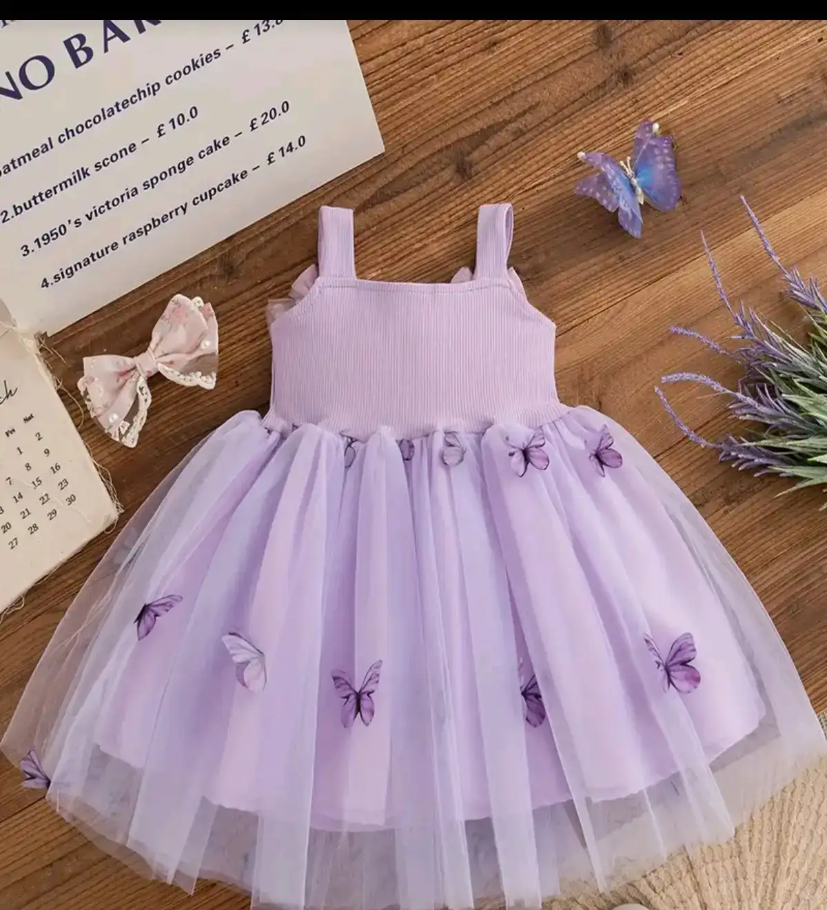 Vestido lila