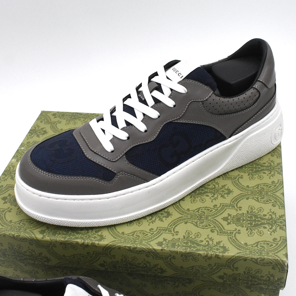 Zapatilla Gucci Lace Up GG Monogram 7