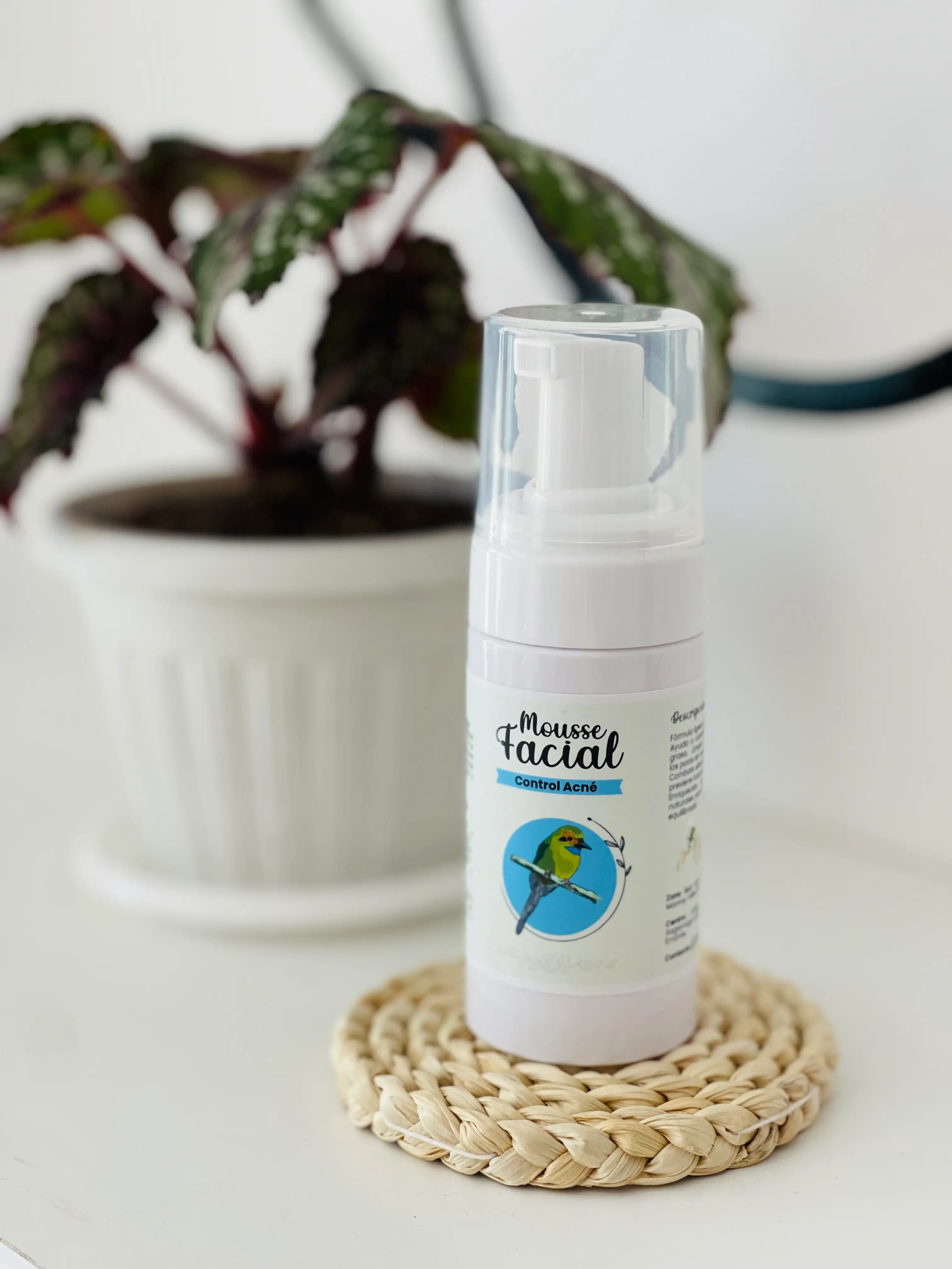 Mousse Facial antiacné/piel mixta- Grasa