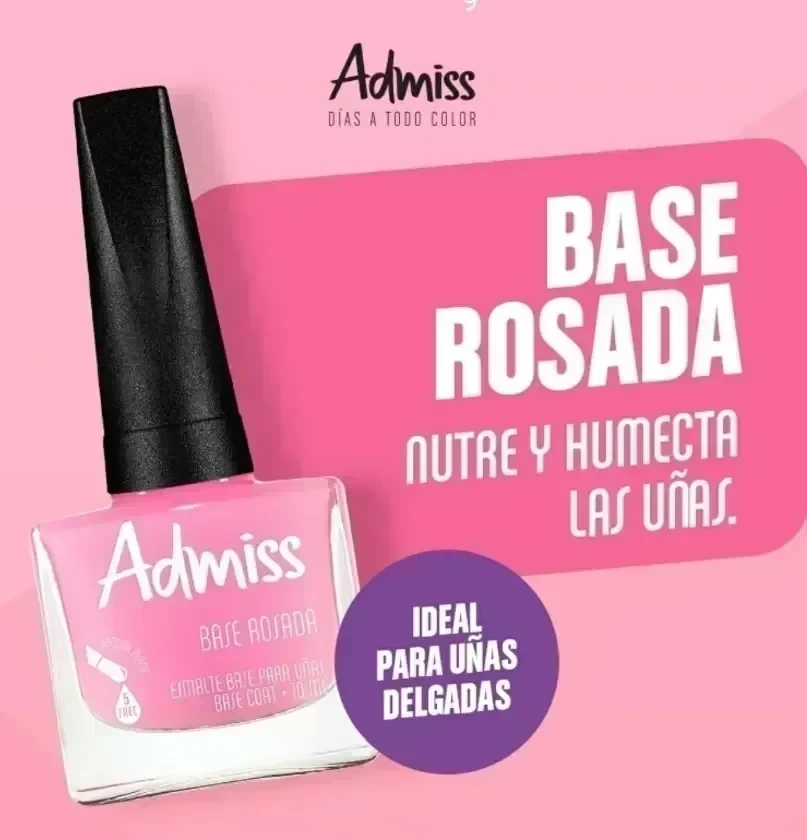 admiss base rosada