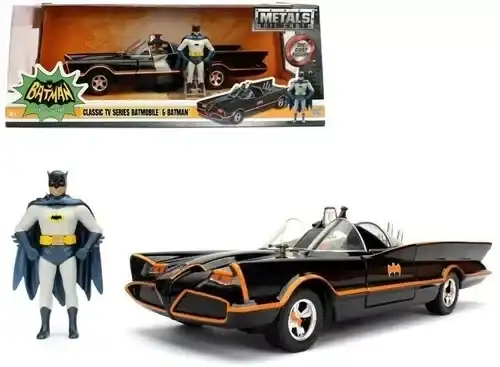 CLASSIC TV SERIES BATMOBILE Y & BATMAN