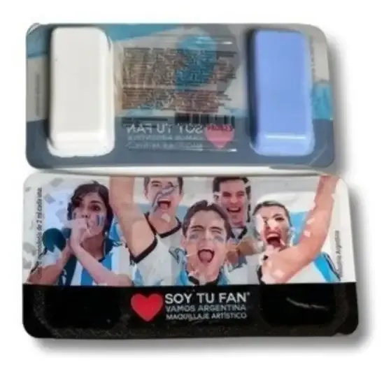 Maquillaje artístico argentina 2ml  2