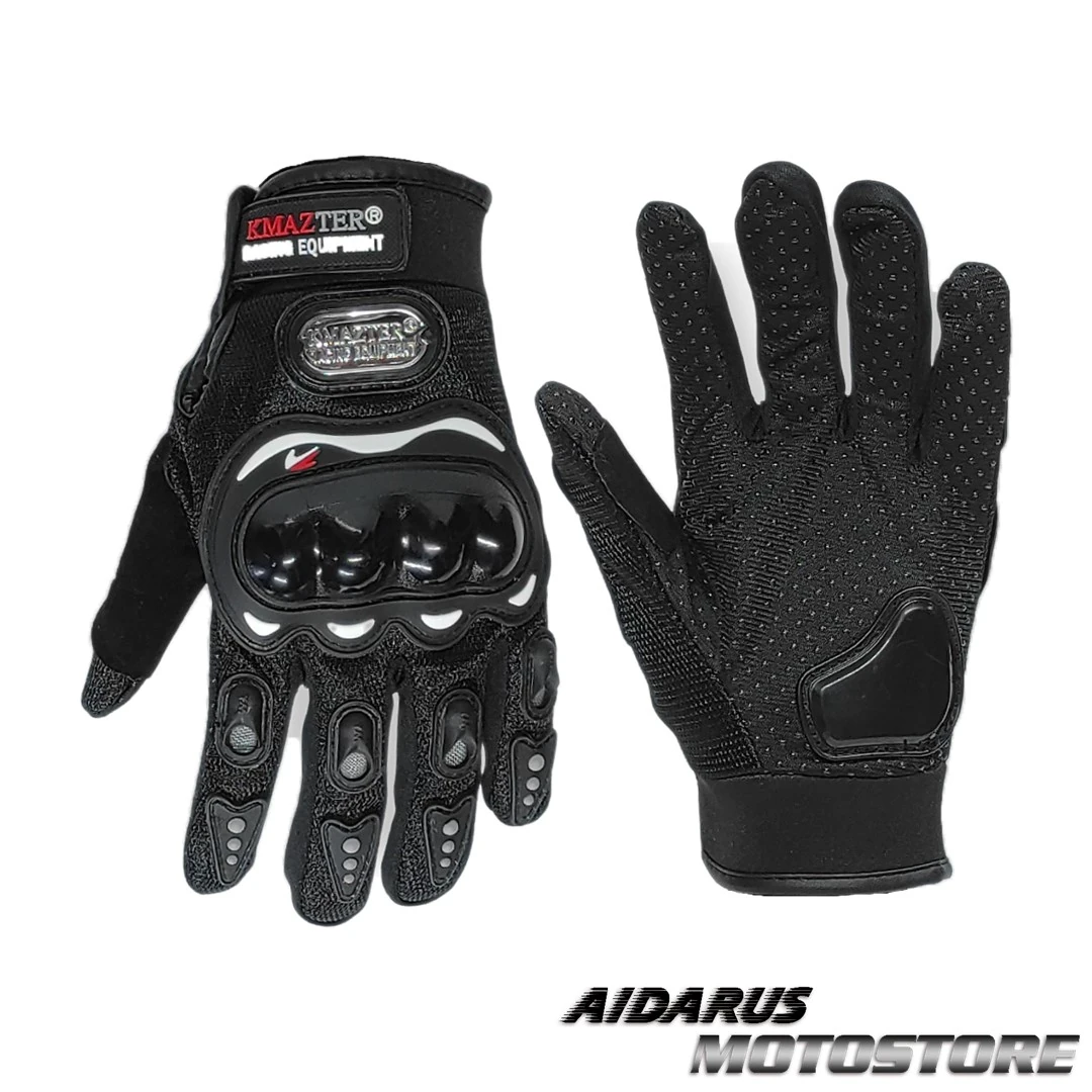 GUANTES KM12 NEGRO