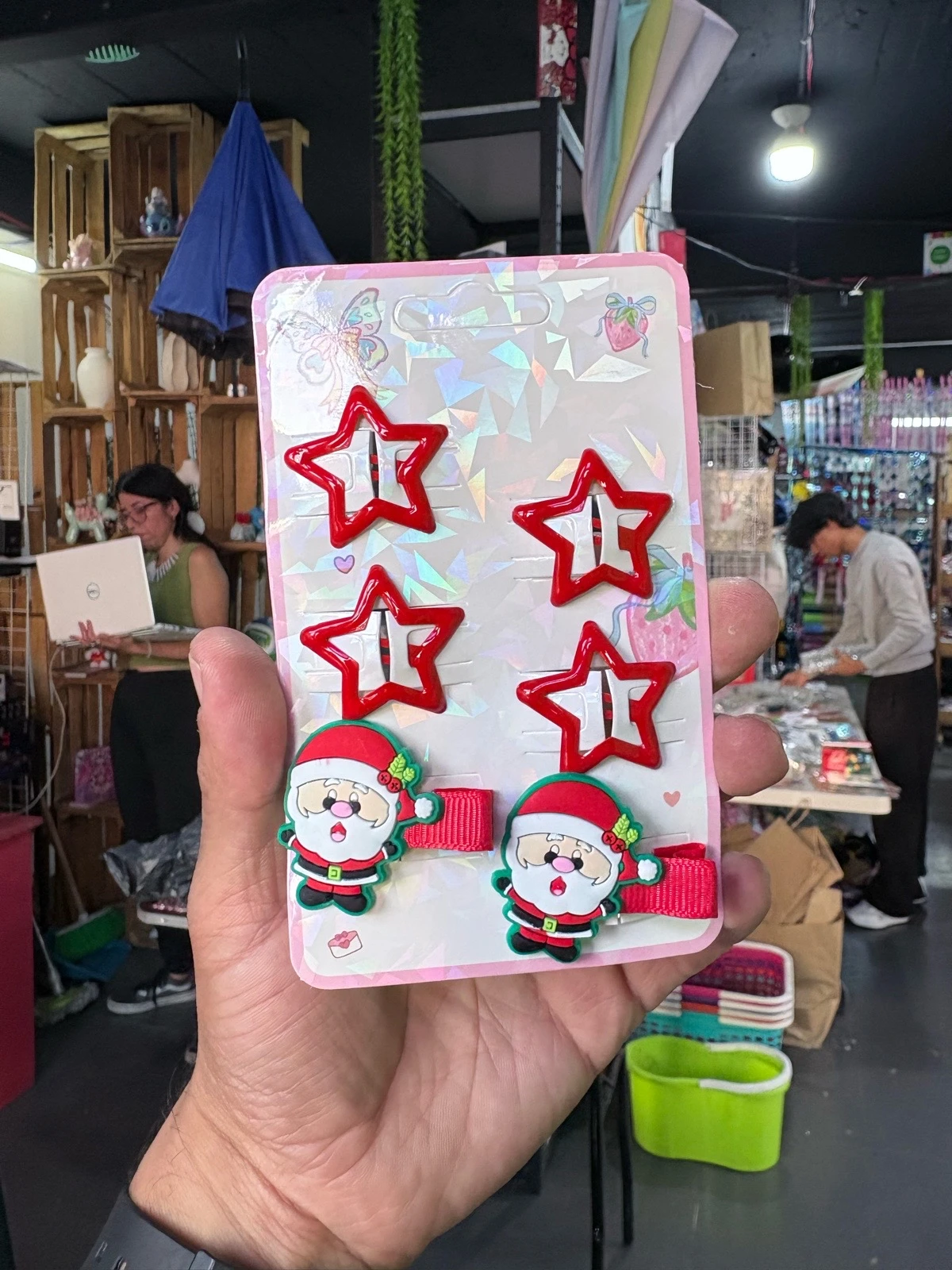 72 broches de ESTRELLAS navideñas  3