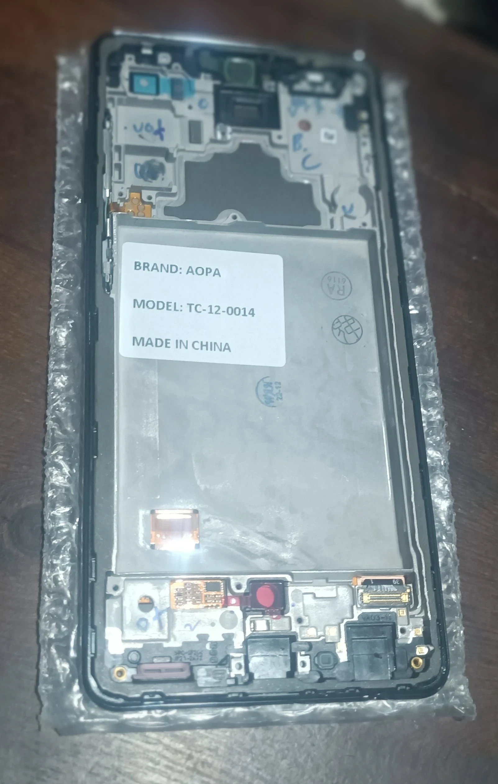 Mod BK A72 oled full size c/marc