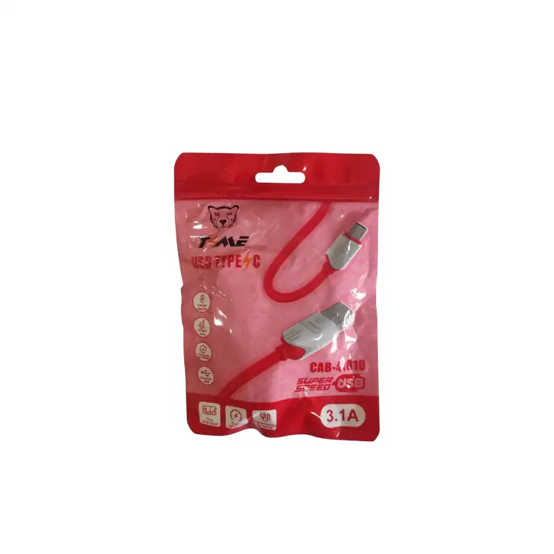 CABLE USB TIME 3.1A TIPO C