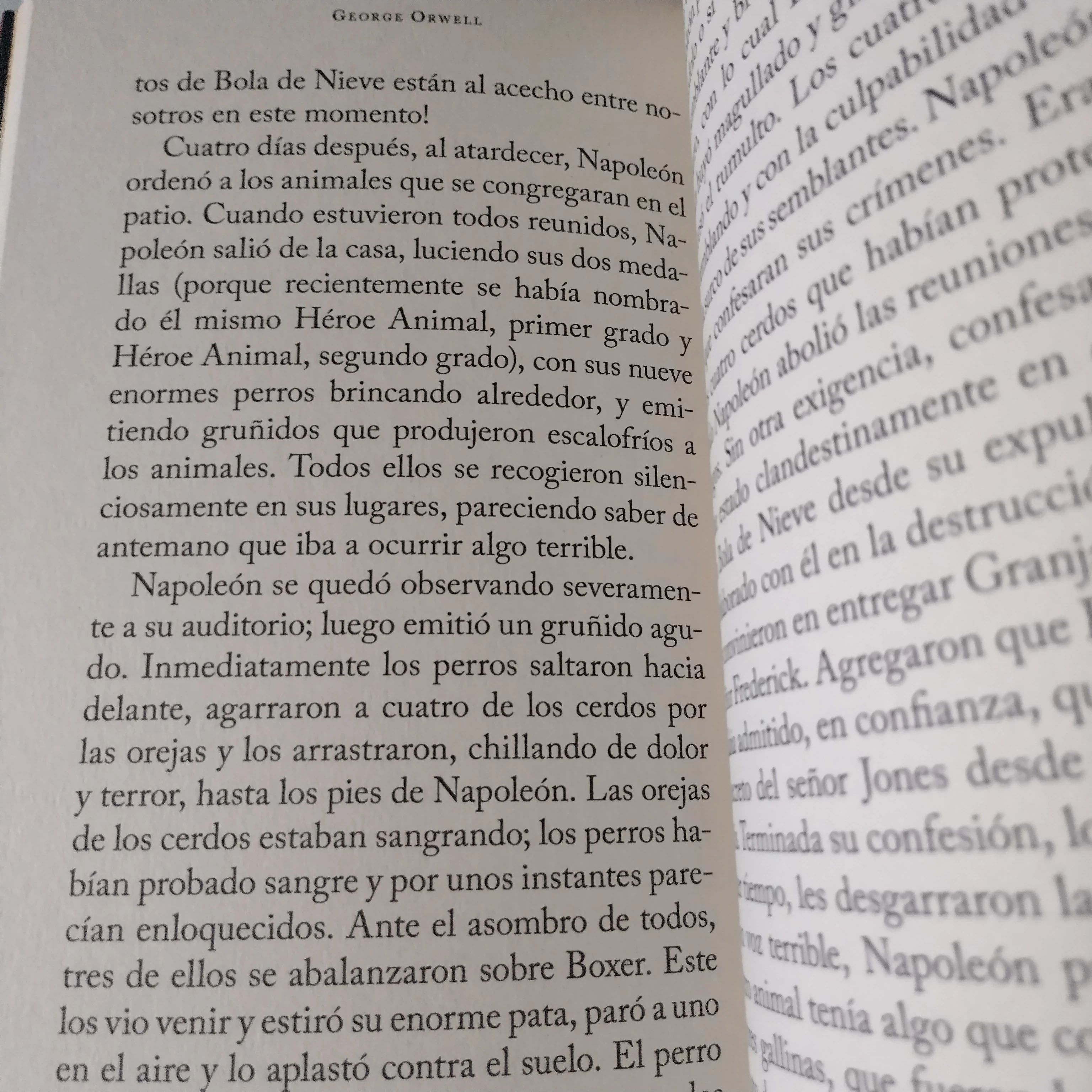 Rebelión en la granja, George Orwell, nuevo 3