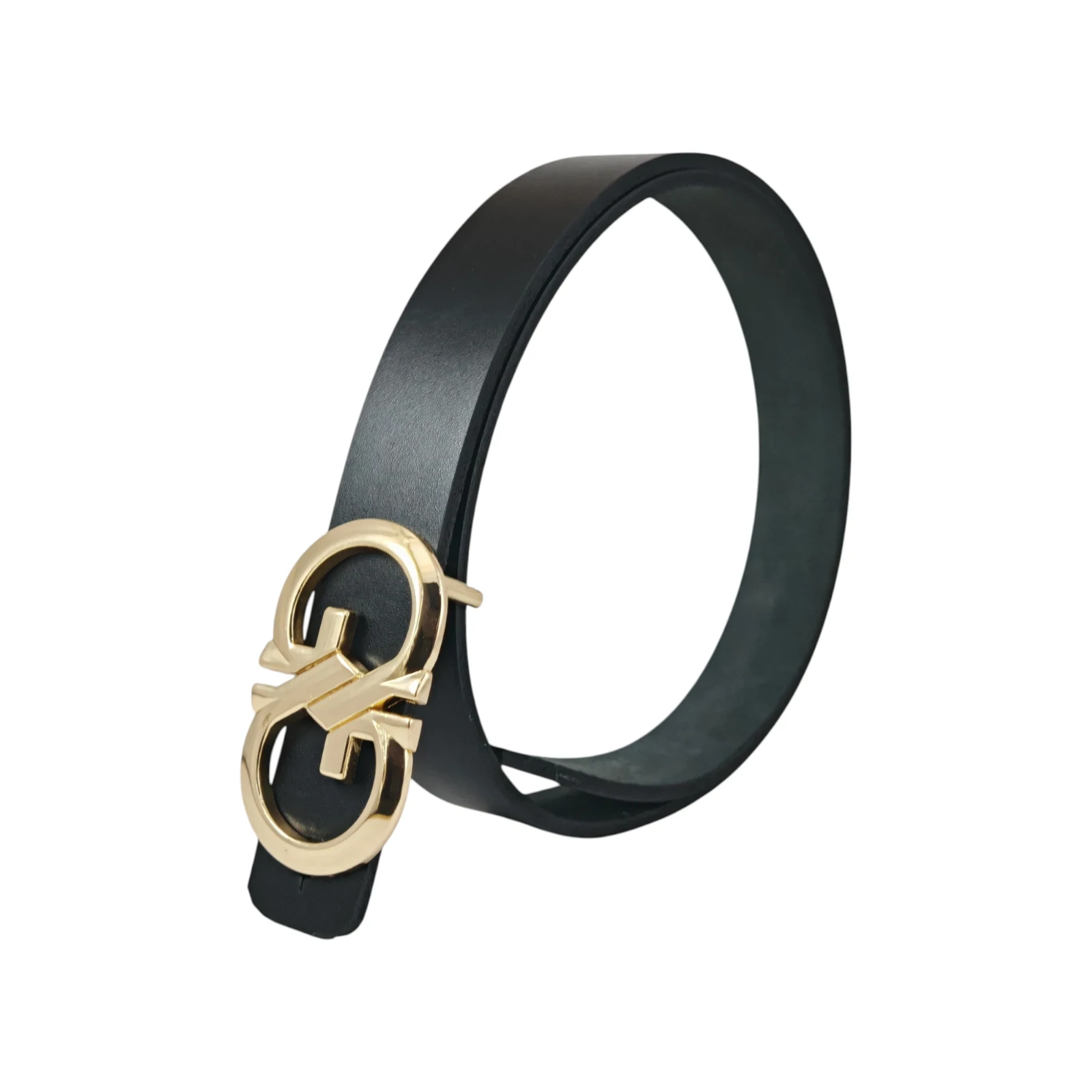 FERRAGAMO dorada ancho 2.5 cm 5