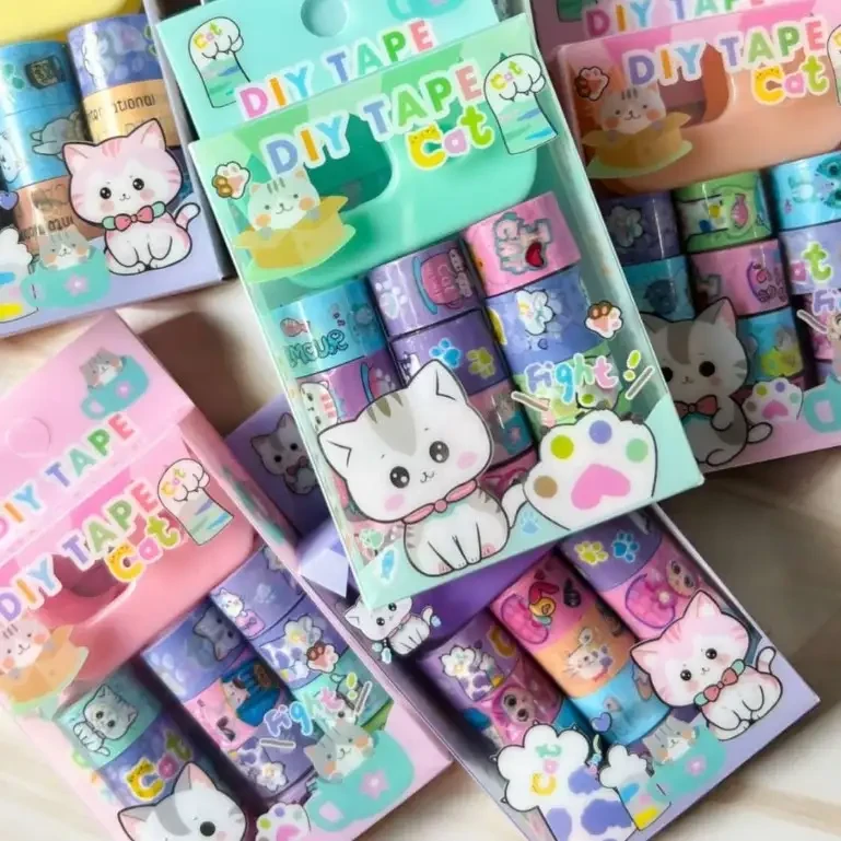 Caja de Mini Cintas Cat - Capibara 3