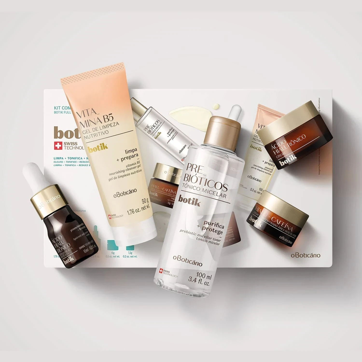Kit completo de línea facial Botik (5 artículos) 2