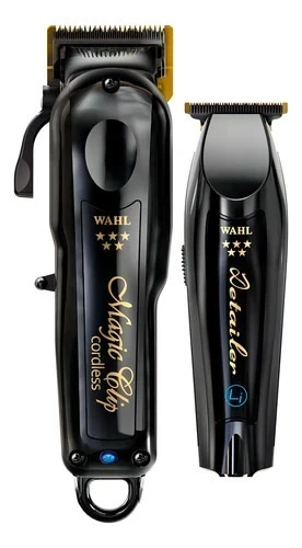 Kit Barber Combo Cordless Wahl Clipper Y Patillera 6c 2