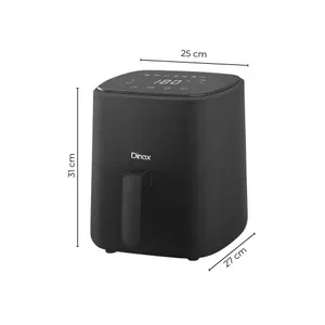 FREIDORA DE AIRE DINAX 7LTS 1400W PANTALLA TÁCTIL  3