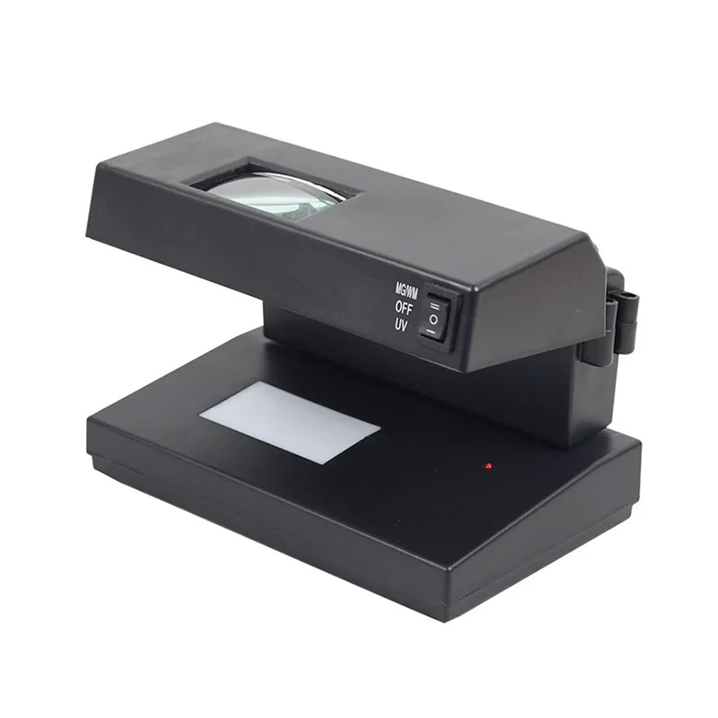 DETECTOR DE BILLETES FALSOS CON LUPA