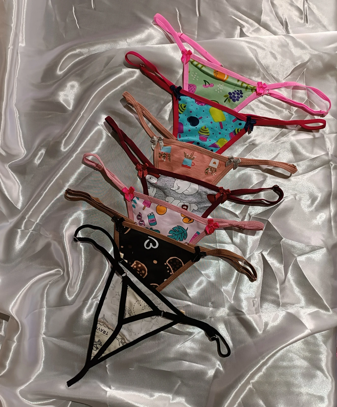 TANGA AJUSTABLE ESTAMPADA