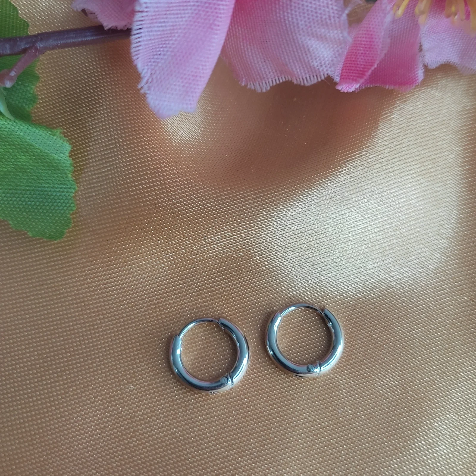 MINI HOOPS CLIP SILVER LISO ANNIE