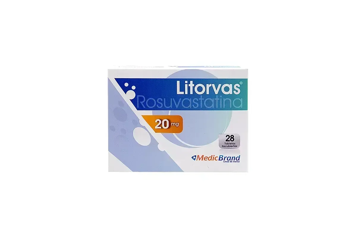 LITORVAS 20 MG X 28 TBL