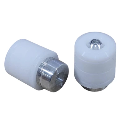 Slider eje de llantas 6 cm blanco (par) DT 125 - XTZ 150 - XTZ 125 - XTZ 250 - DR 150 - XR 150 - MRX 150 - TTR 150 MF