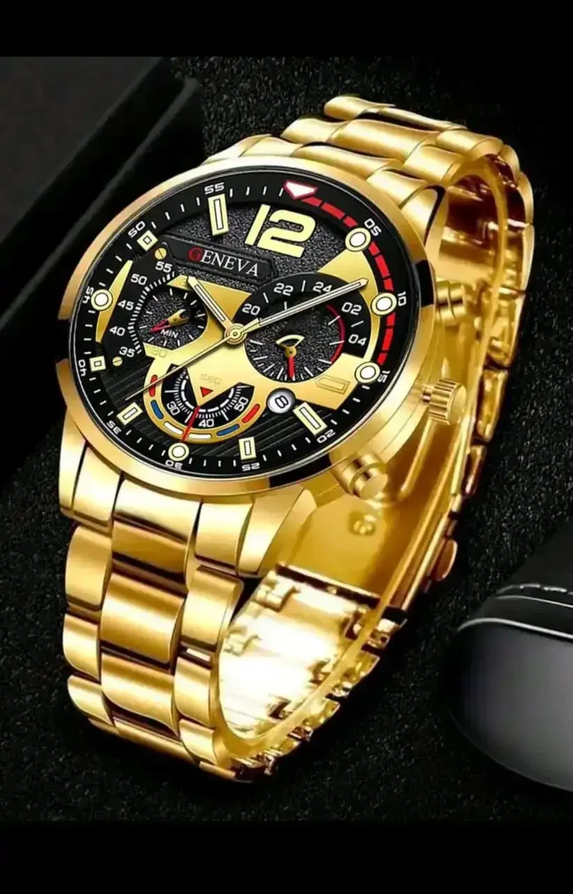 Reloj GENEVA/ Sistema de fecha funcional 