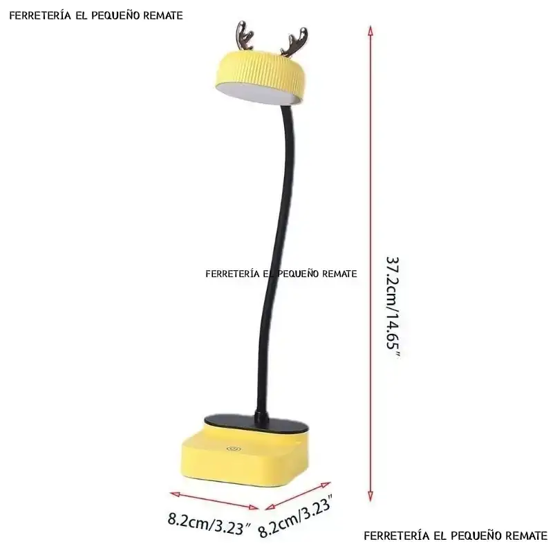 Lámpara escritorio flexible venado  3