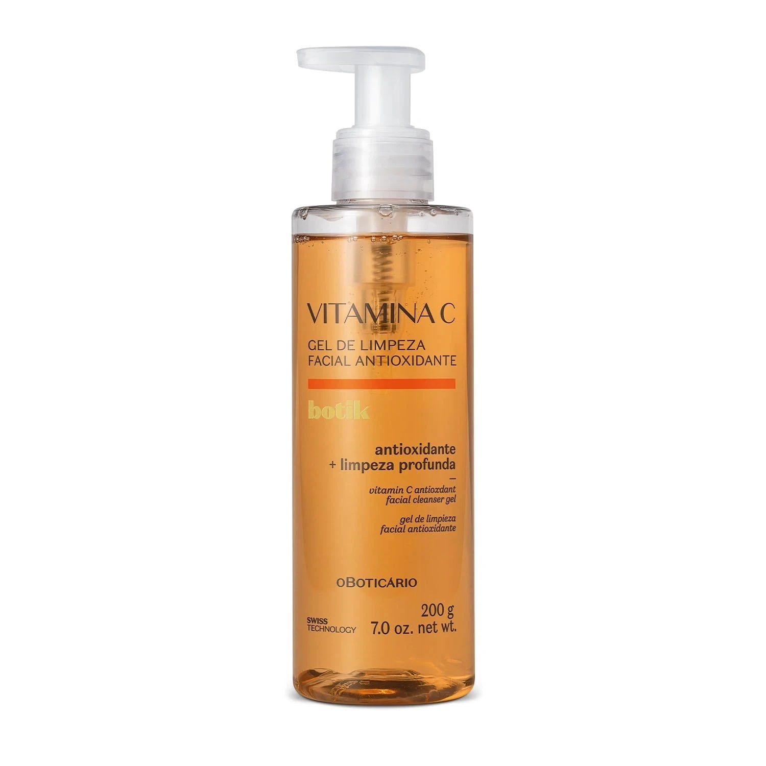 Botik Gel de Limpieza Facial Antioxidante Vitamina C, 200g