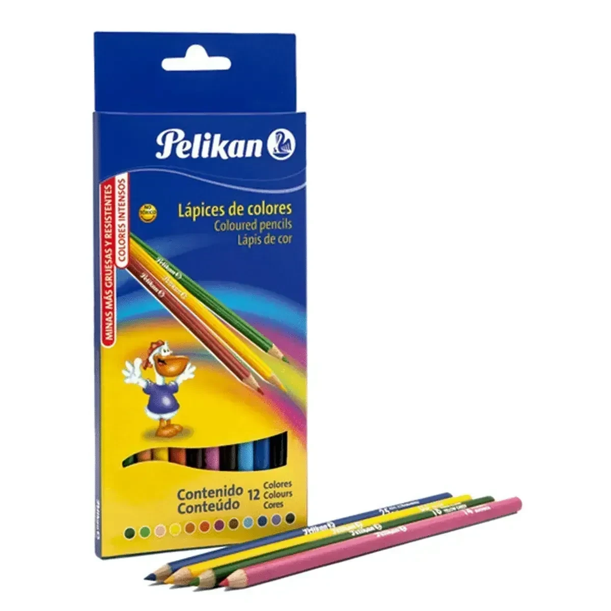 Pelikan 12 colores 