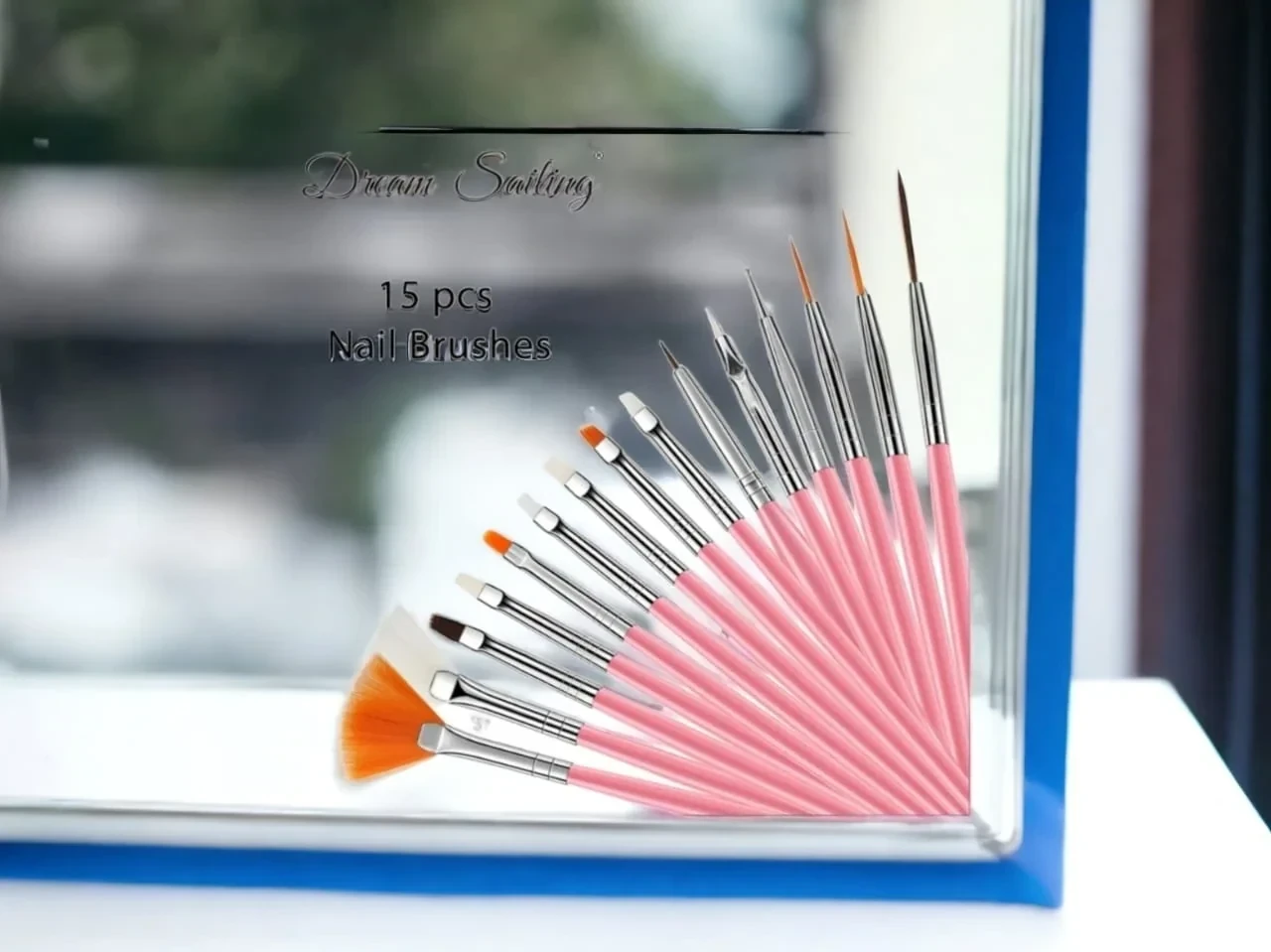 kit pinceles para uña por 15pcs db-212