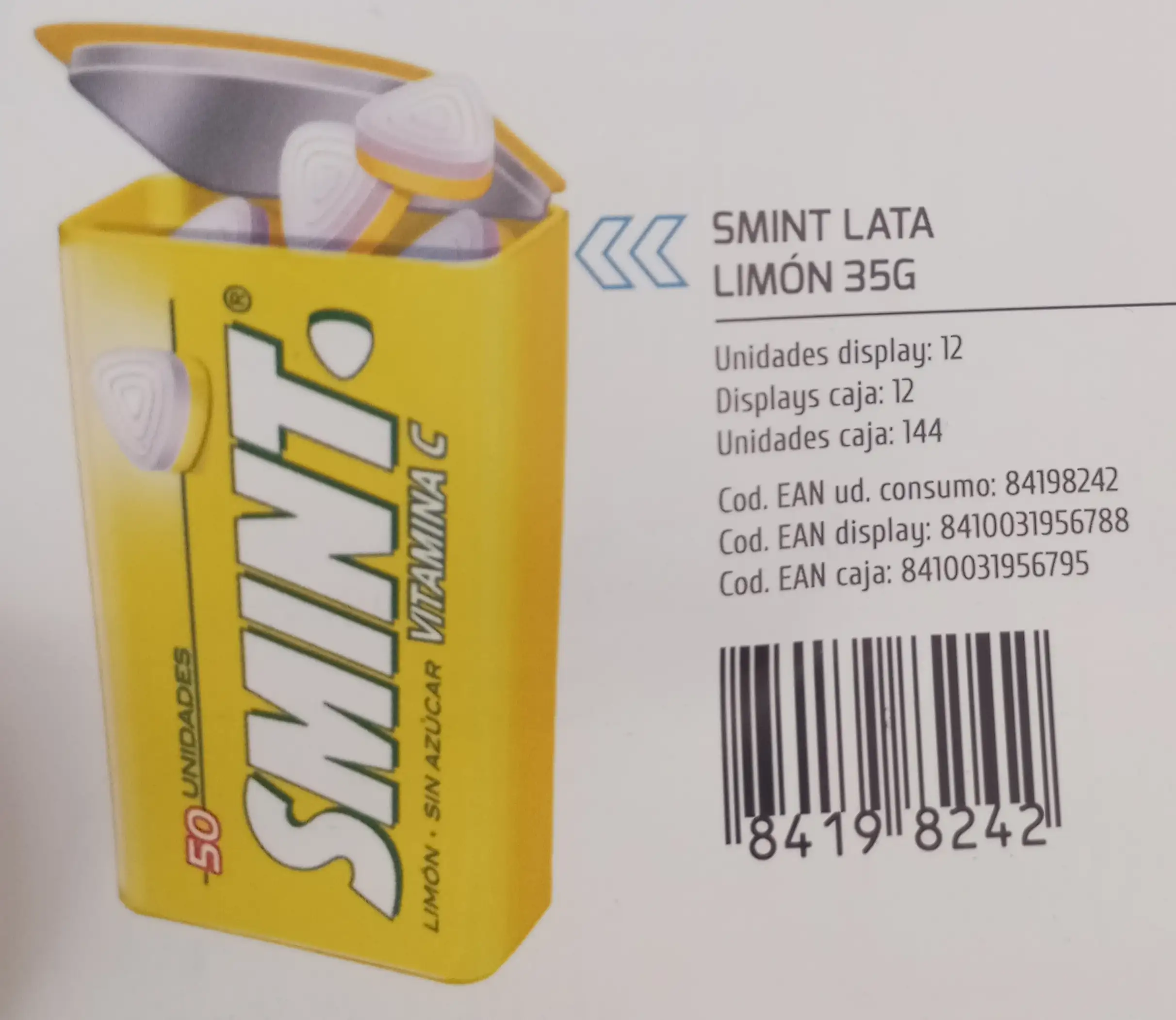 SMINT LATA TIN LIMON