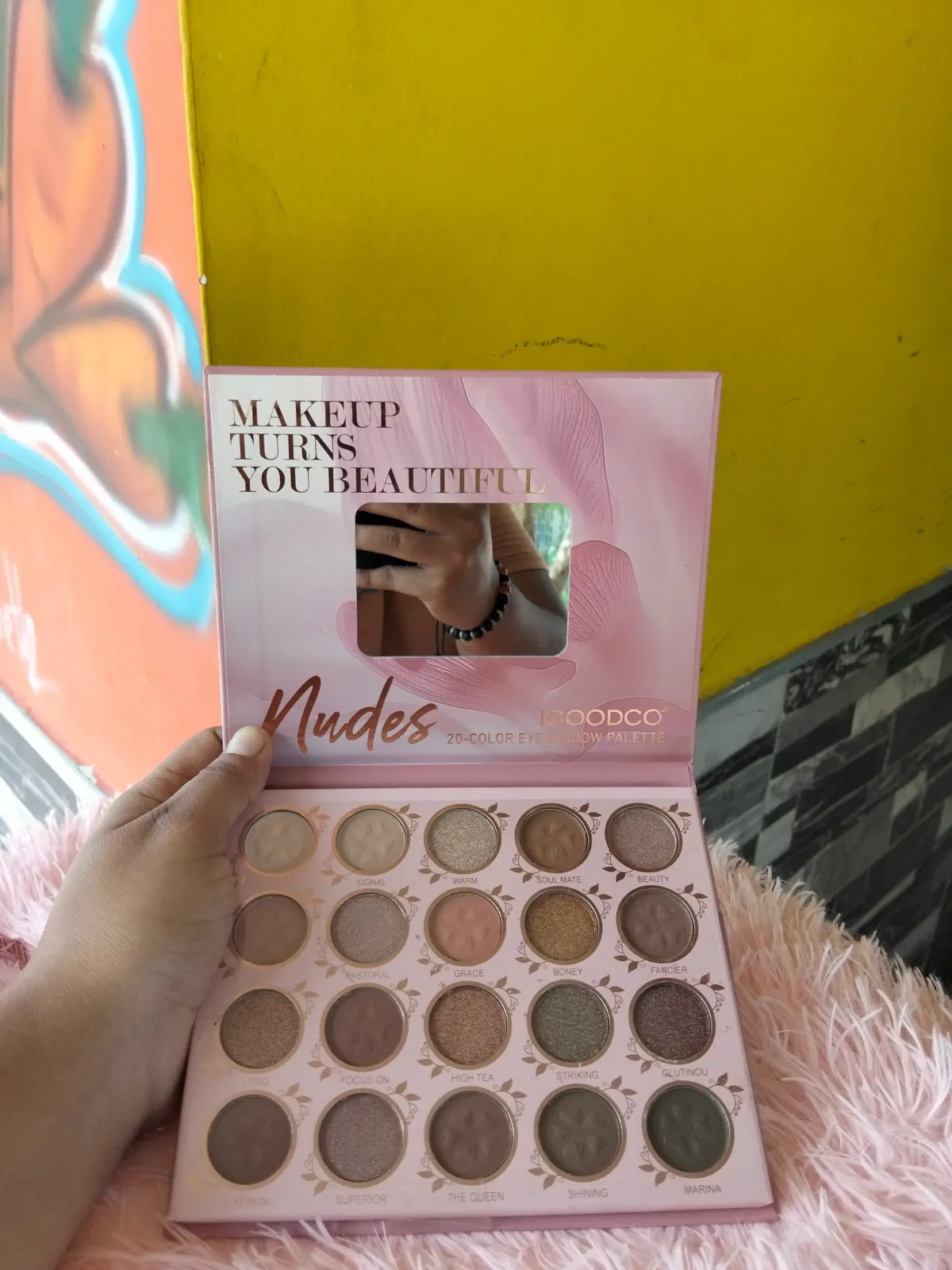 Paleta de sombras x20 tonos