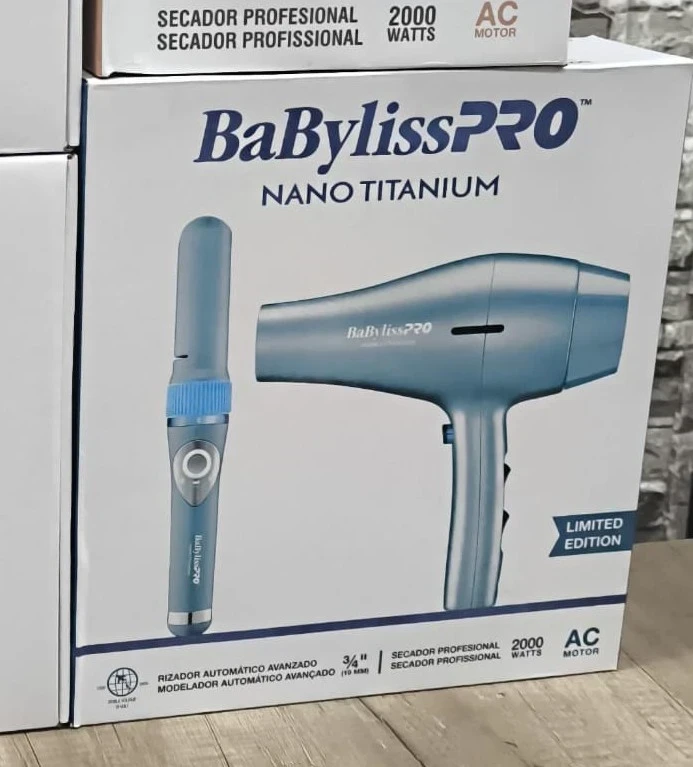 Combo kit Babyliss Mira Curl celeste