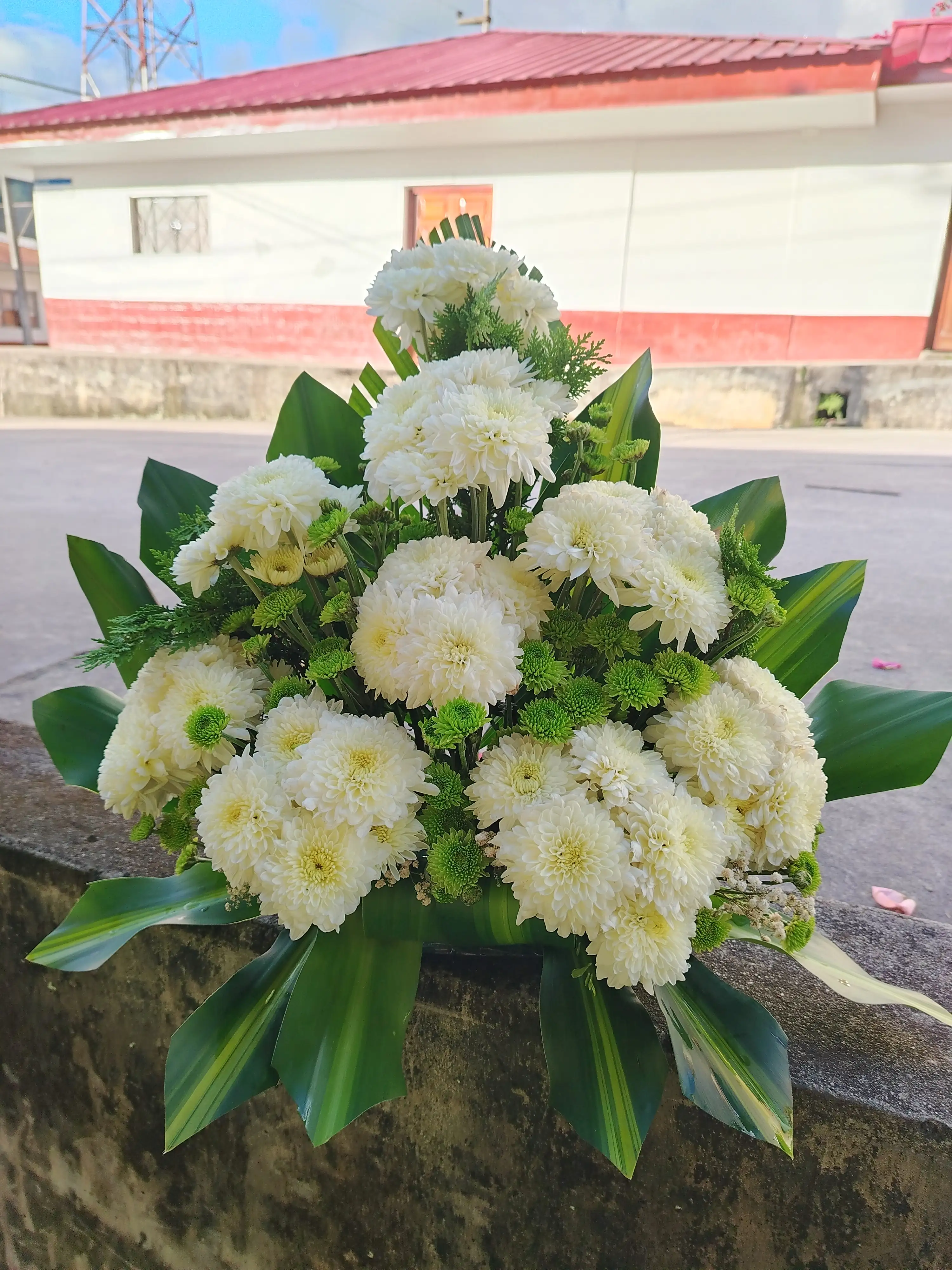 ARREGLO DE ALTAR O FUNEBRE