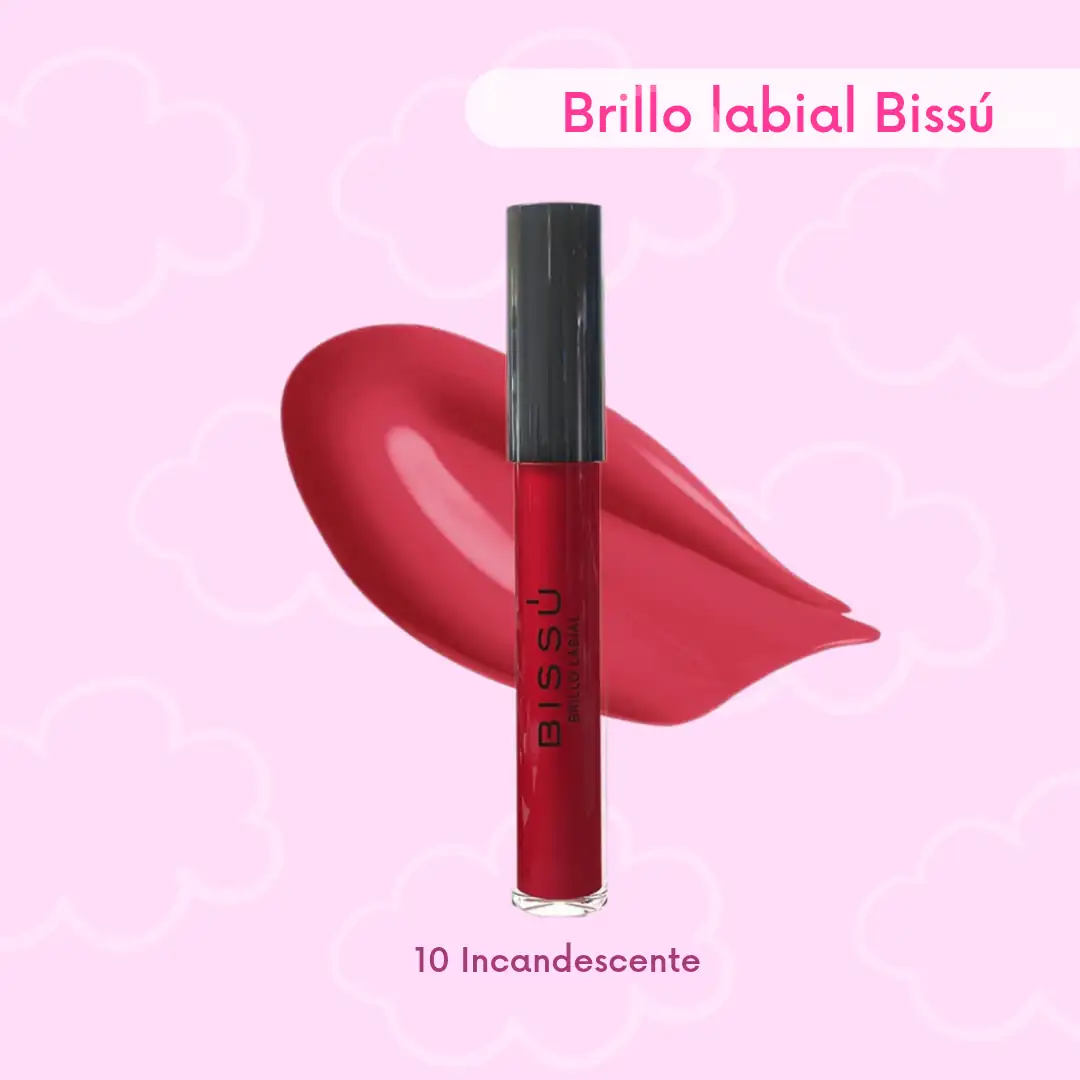 Brillo labial Bissu tono 10 Incandescente 