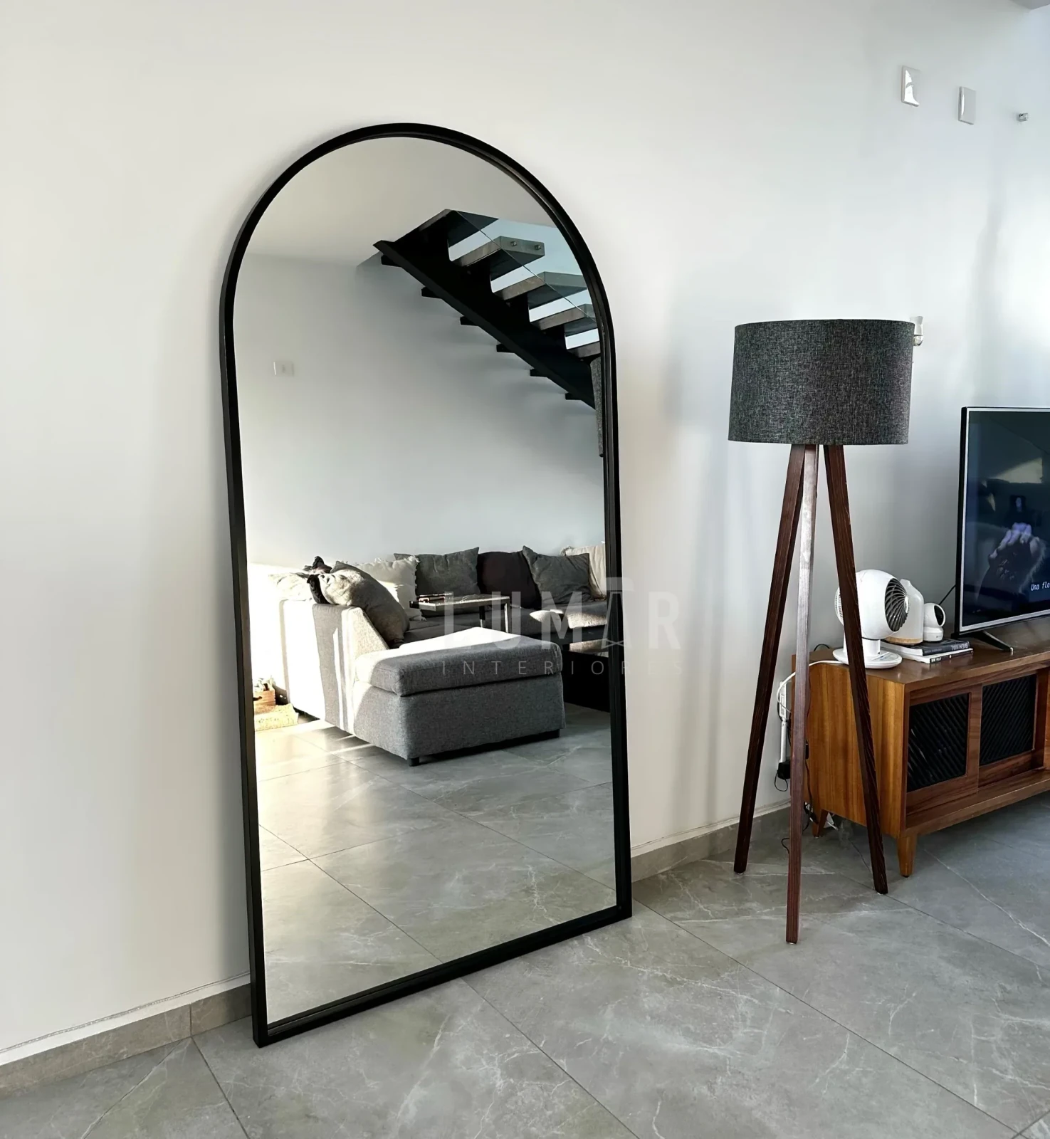 LAMPARA DE PISO, ESTILO NÓRDICA PARA SALA, COMEDOR O RECÁMARA 5