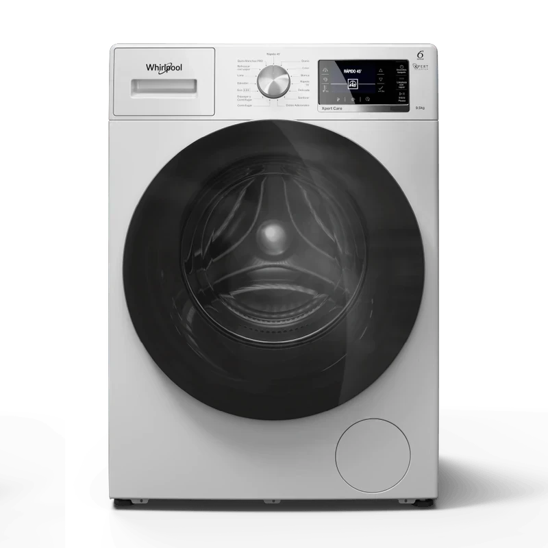 LAVASECARROPAS WHIRLPOOL INVERTER, 9,5KG BLANCO