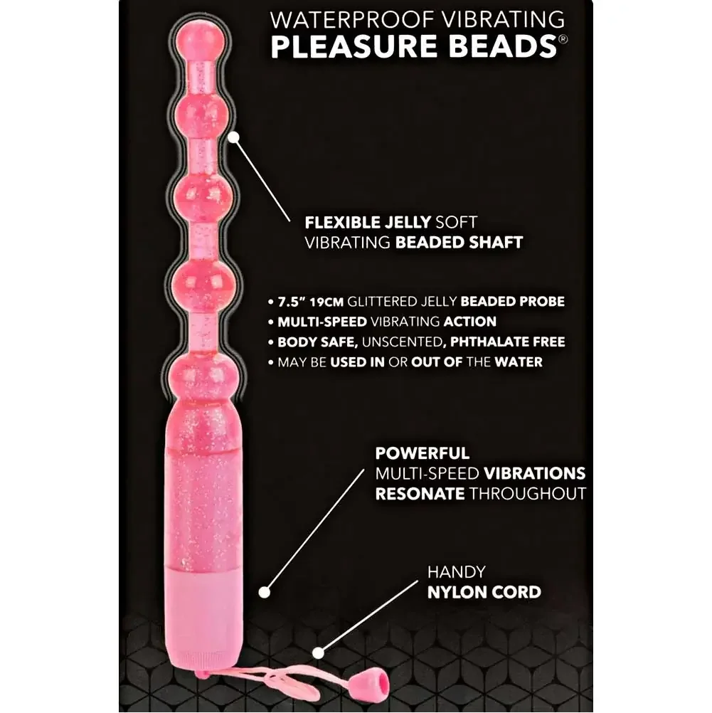 WATERPROOF VIBRATING PLEASURE BEADS 3
