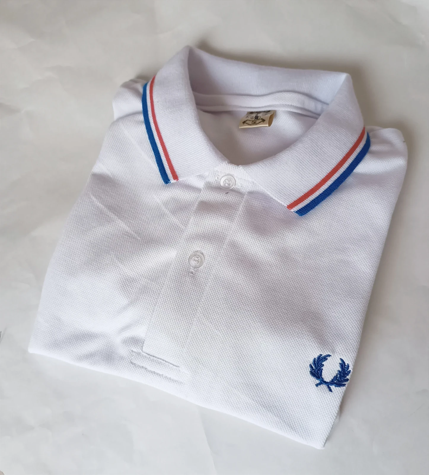 Camisa polo blanca talla S 2