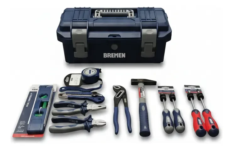 Set Caja Herramientas Reforz 16 Bremen Hogar N1 - 12pz