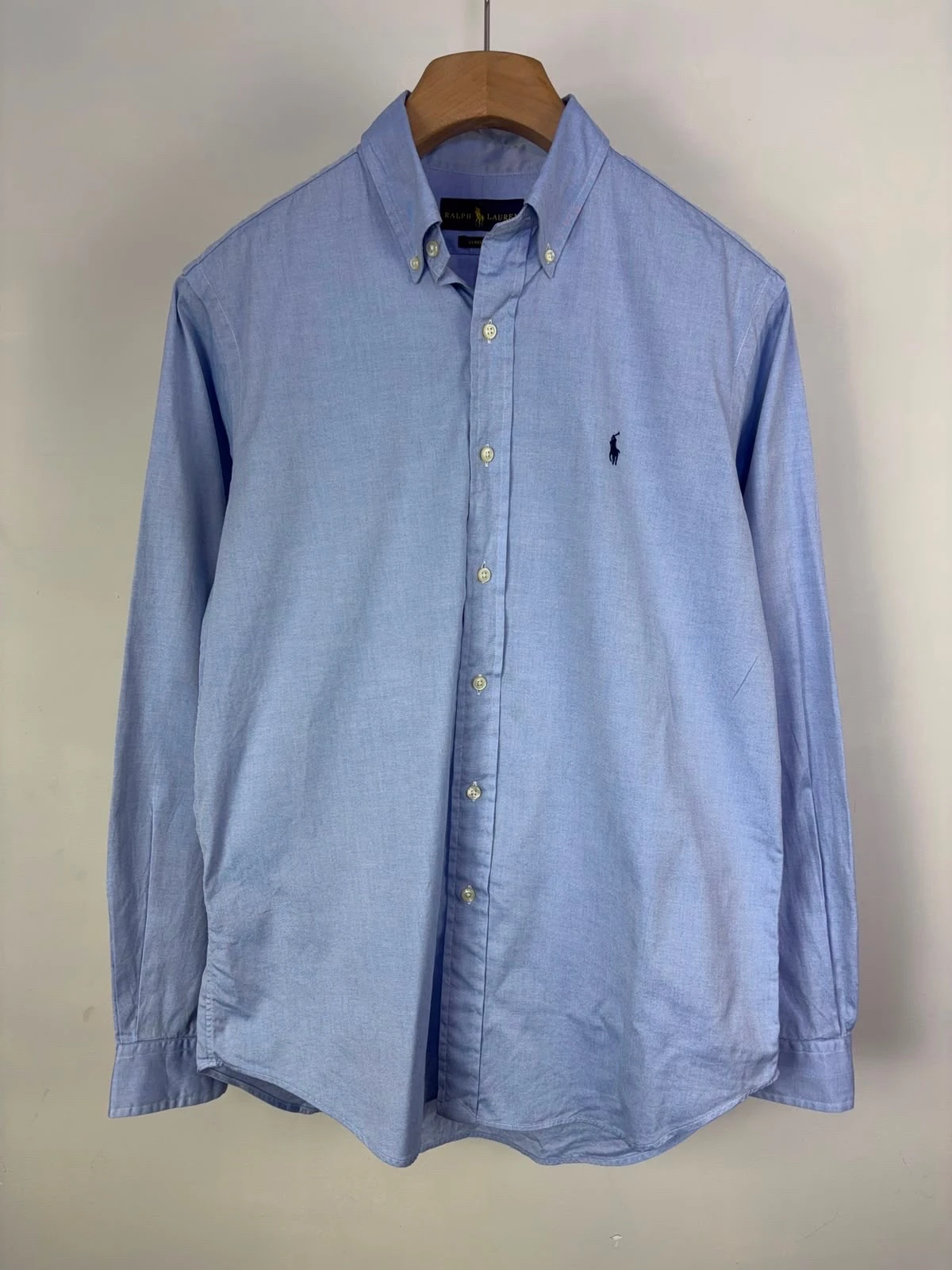 Camisa Button-Down Polo Ralph Lauren Classic Fit - Azul Claro
