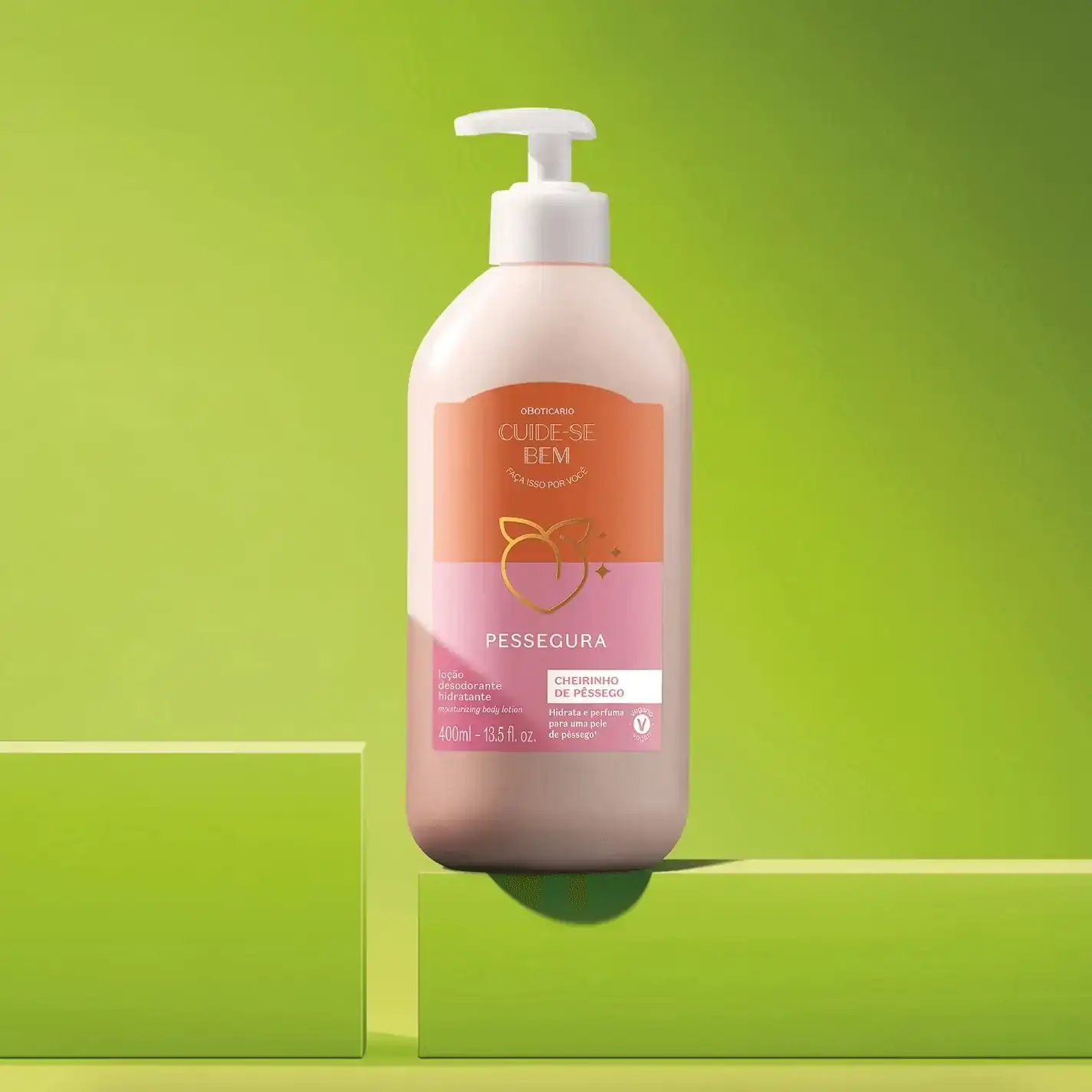 Cuide-se Bem Pessegura Loción Hidratante Corporal, 400ml 2