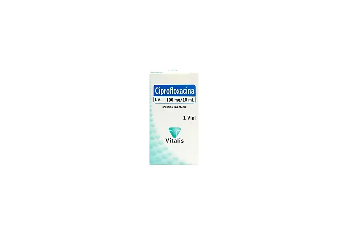 CIRPOFLOXACINO 100MG AMP X 1 VITALIS